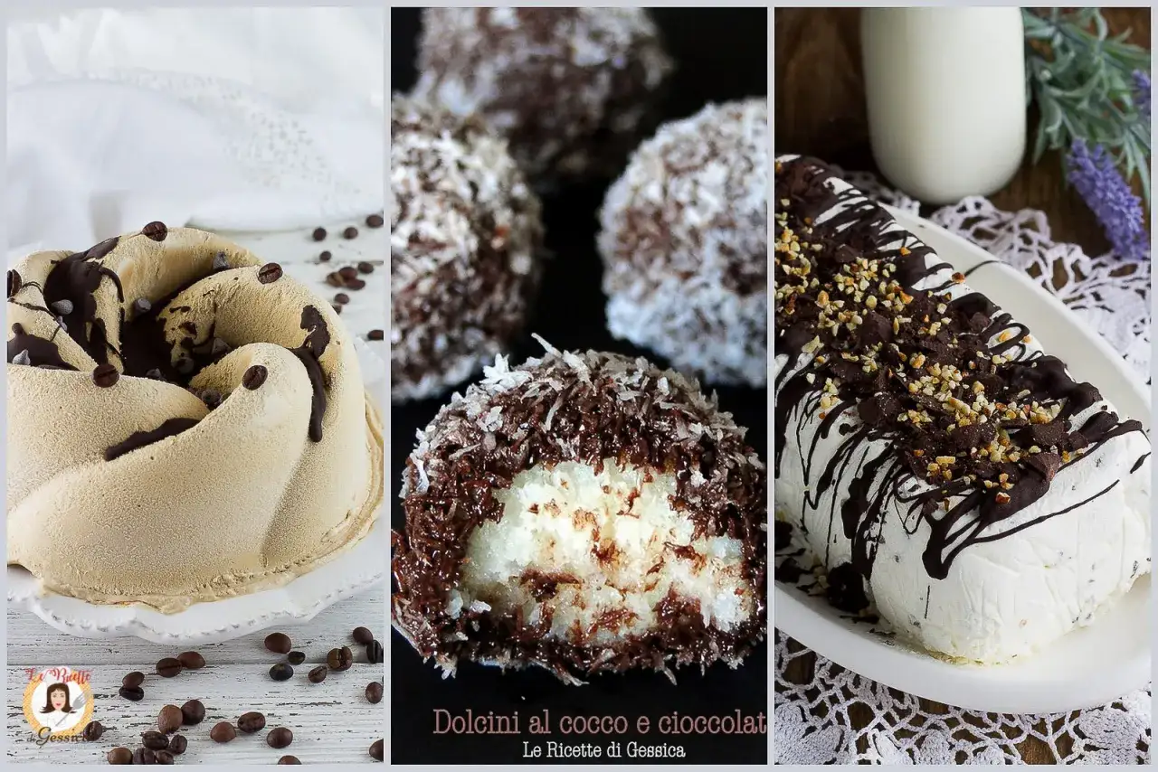 Dolci freddi al caff&egrave;, cocco e cioccolato, perfetti per l'estate. Il latte condensato dona una cremosit&agrave; irresistibile.